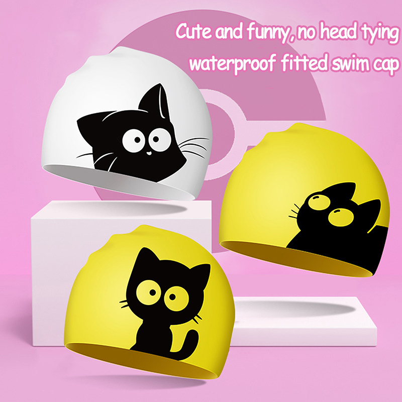 Aquatic Sports Cap - Cuffia da nuoto per gatti carini