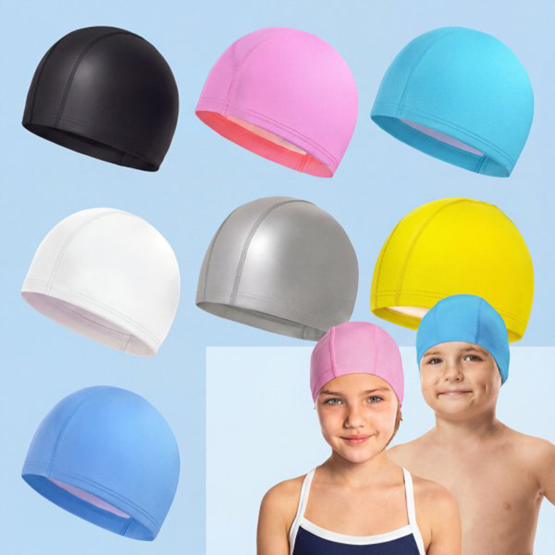 Aquatic Sports Cap - Cuffia da nuoto impermeabile in PU