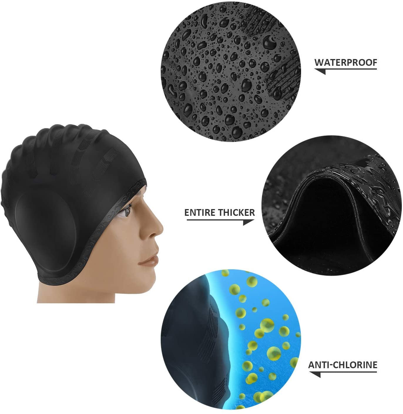 Cuffia da nuoto per adulti Uom - Aquatic Sports Cap recensione e prezzo