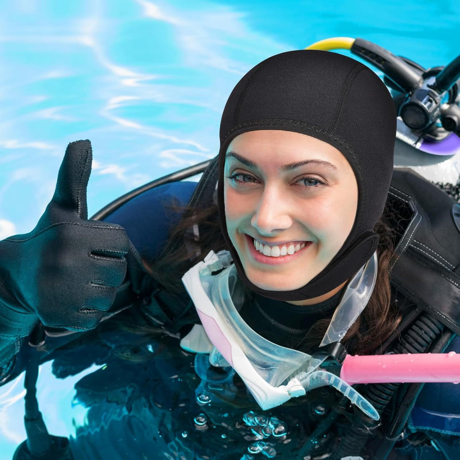 Cappuccio per immersioni subac - Aquatic Sports Cap recensione e prezzo