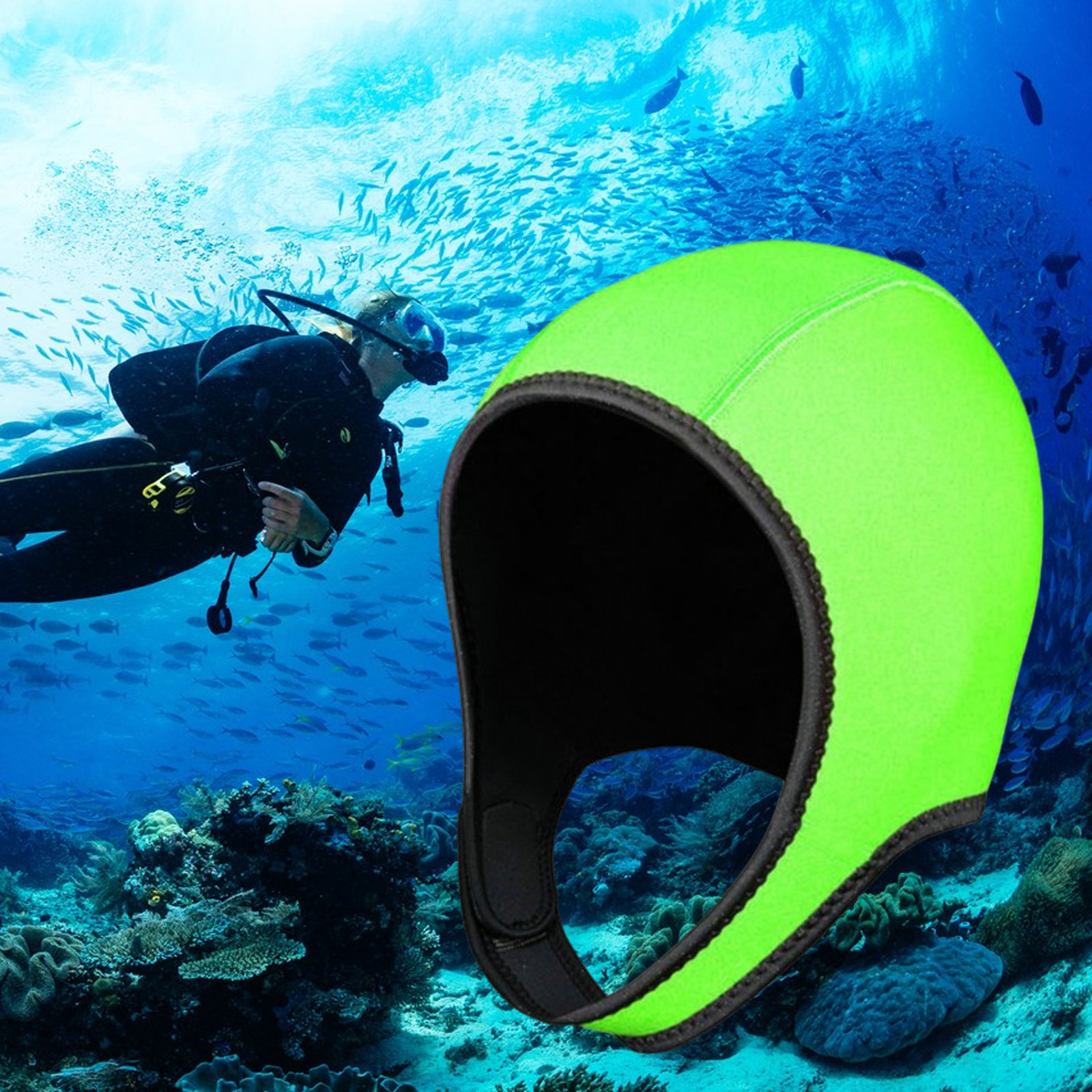 Cappuccio per immersioni subac - Aquatic Sports Cap recensione e prezzo