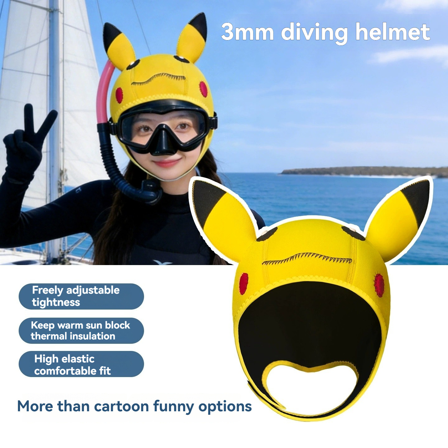 Cappuccio termico per immersio - Aquatic Sports Cap recensione e prezzo